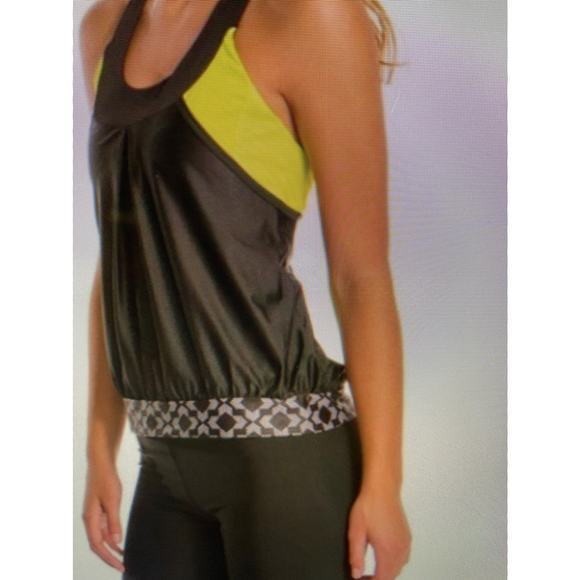 NWT Moxie cycling high vis lumenex Layered tank - Picture 2 of 8